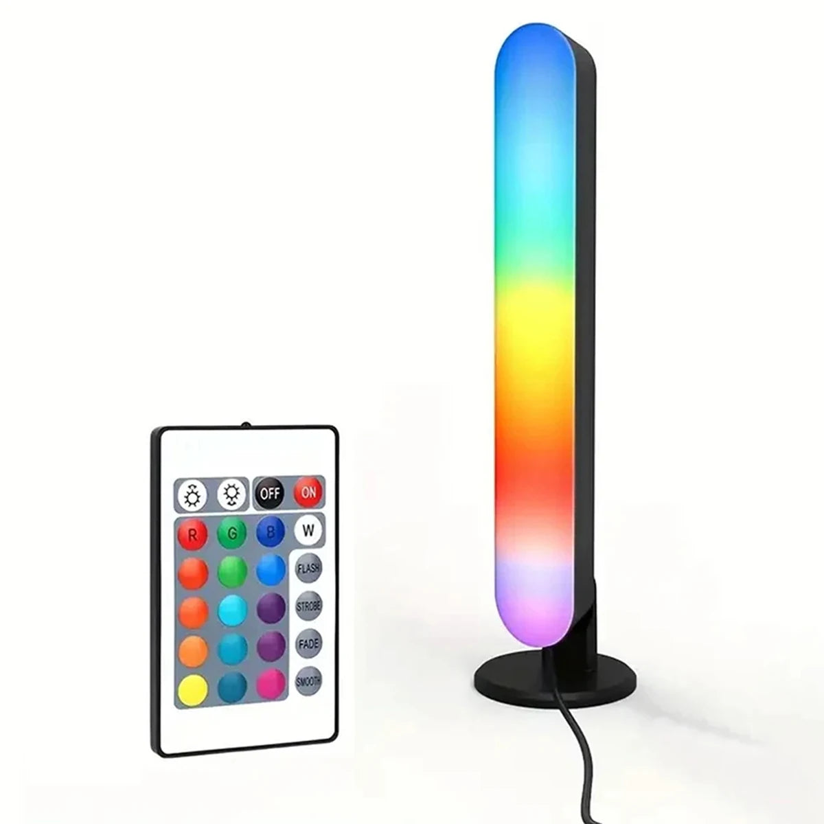 RGB Pickup Light Music Rhythm Lights Upgraded USB Rechargeable Model Christmas Decoration Desktop RGB Light Bar Music Rhythm